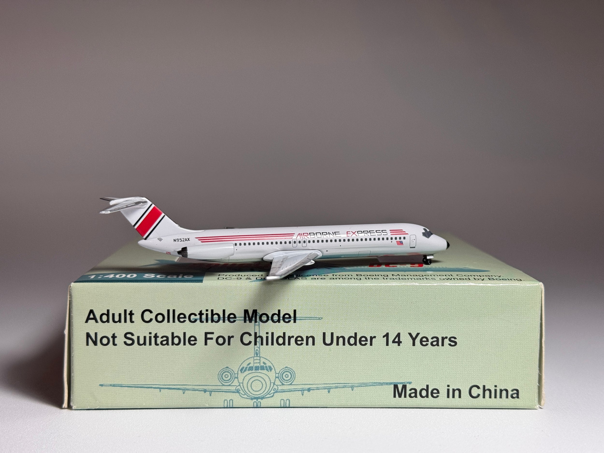 Aeroclassics 1:400 Airborne Express Douglas DC-9-40 N952AX ACN952AX