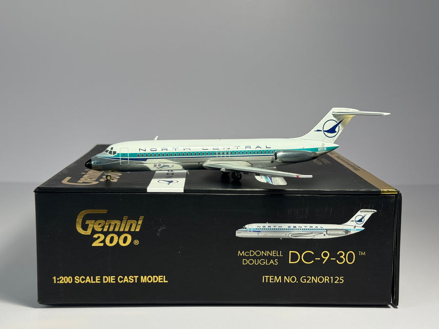 Gemini Jets 1:200 North Central Douglas DC-9-30 N953N Duck tail G2NOR125