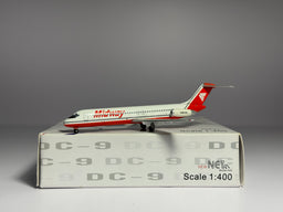 Net Models 1:400 Midway Airlines Douglas DC-9-30 N963ML NMN963ML