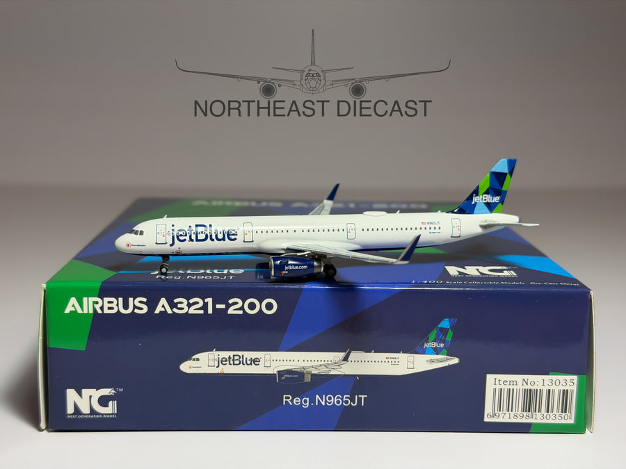 JetBlue Airbus A321 1:400 NG Models N965JT (NG13035)