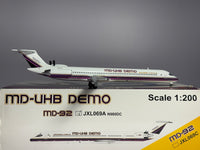 Jet-X 1:200 House Colors McDonnell Douglas MD-81 N980DC UHB Demo JXL069A