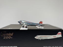 Gemini Jets 1:200 TWA Douglas DC-3 NC1943 G2TWA314