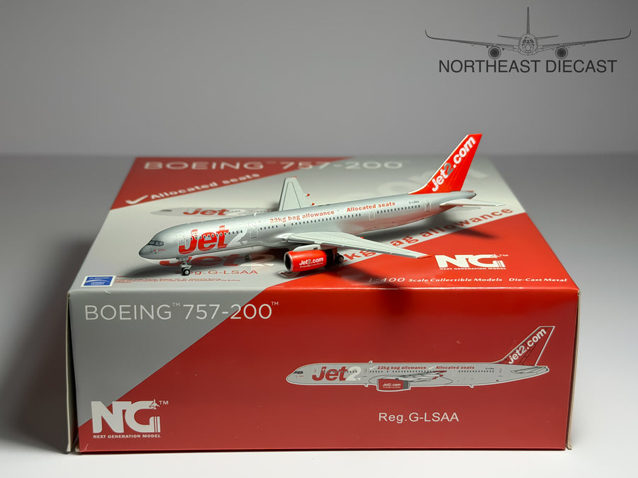 Jet2 Boeing 757-200 1:400 NG Models G-LSAA (NG53126)