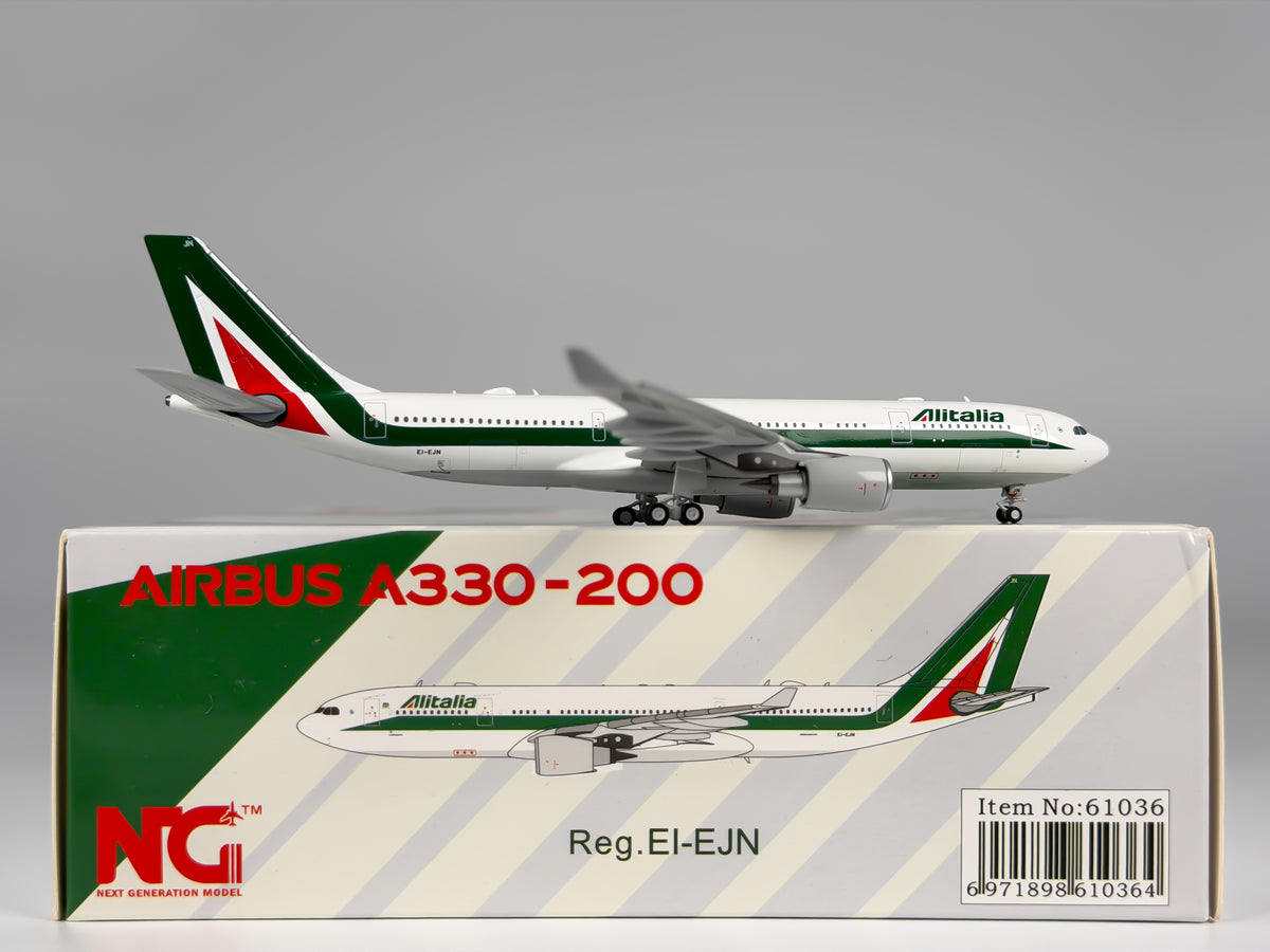Alitalia Airbus A330-200 1:400 NG Models EI-EJN (NG61036)