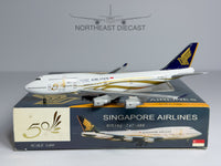 Singapore Airlines Boeing 747-400 1:400 Net Models 9V-SMZ (NM4009VSMZ)