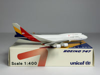 Asiana Cargo Boeing 747-400F 1:400 Net Models HL7413 (NM400HL7413)