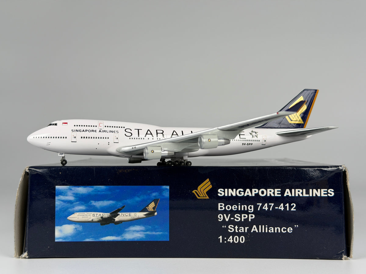 Thai Airways Boeing 747-400 1:400 Net Models 9V-SPP (NM9VSPP)