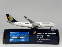 Thai Airways Boeing 747-400 1:400 Net Models 9V-SPP (NM9VSPP)