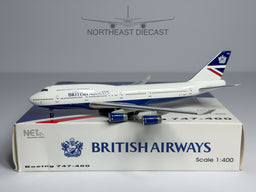 British Airways Boeing 747-400 1:400 Net Models G-BNLO (NMGBNLO)