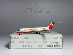 Midway Airlines Douglas DC-9-30 1:400 Net Models N963ML (NMN963ML)