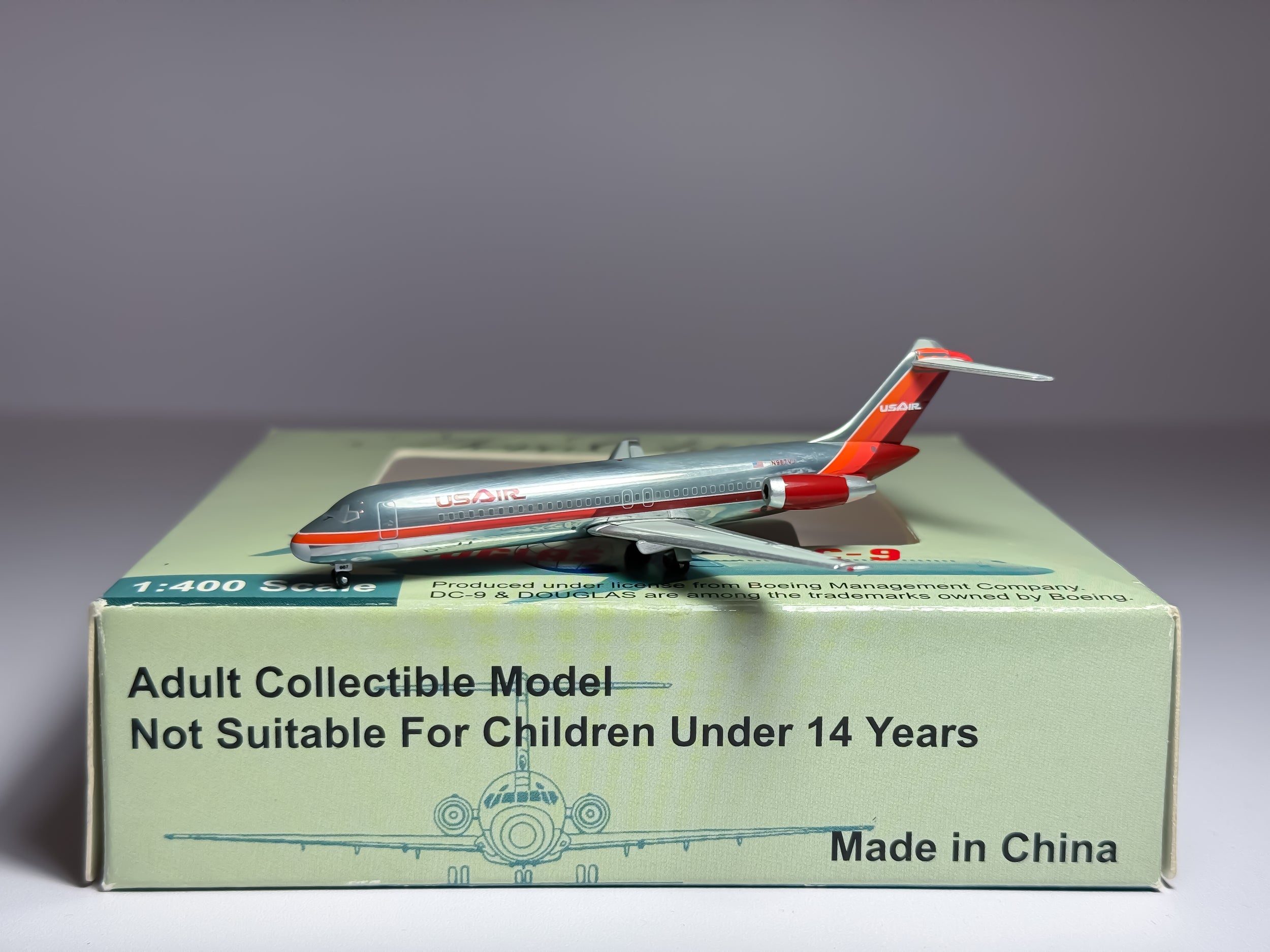 USAir Douglas DC-9-30 1:400 Net Models N967VJ (NMN967VJ)
