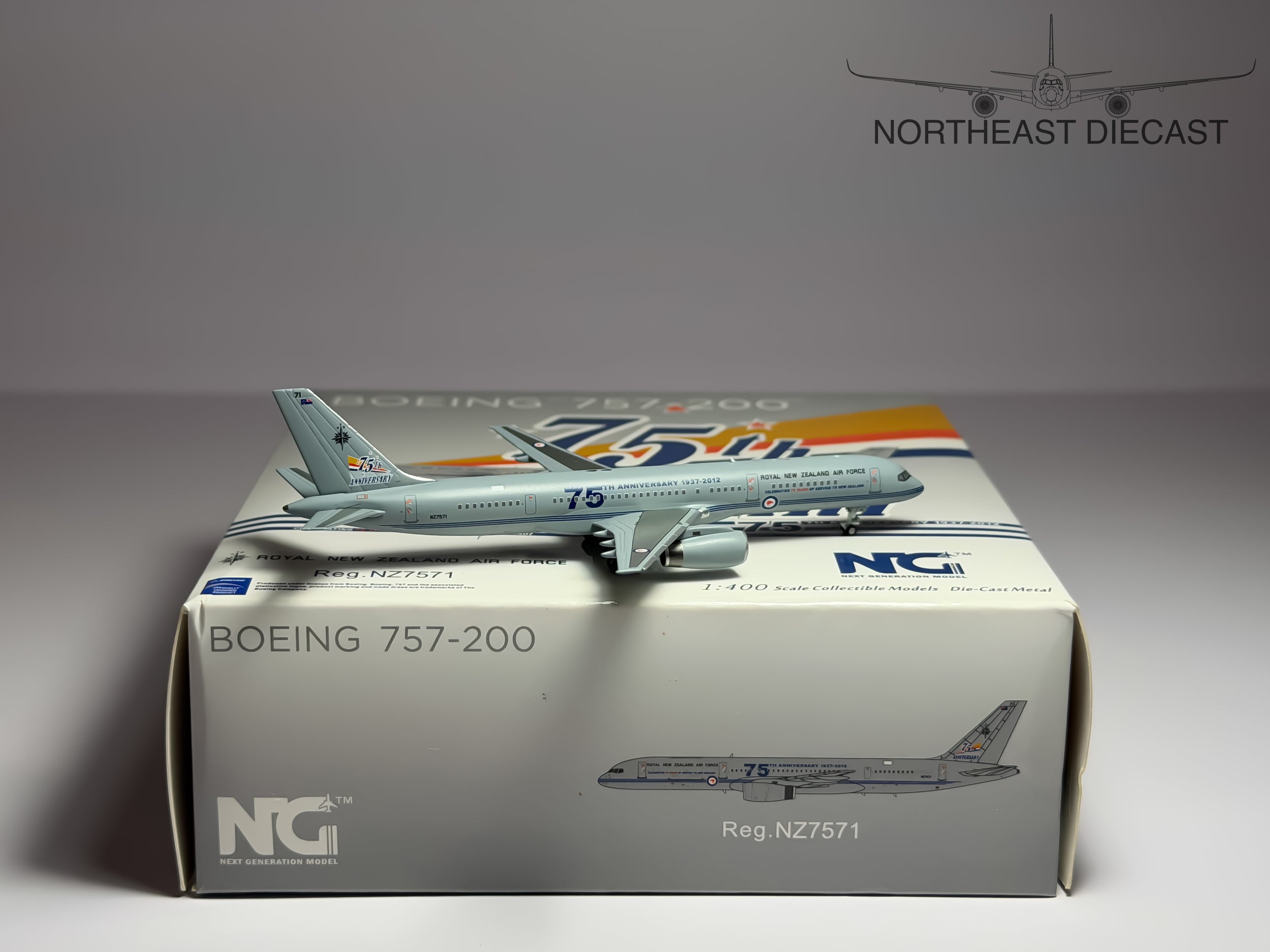 New Zealand Air Force Boeing 757-200 1:400 NG Models NZ7571 (NG53145)