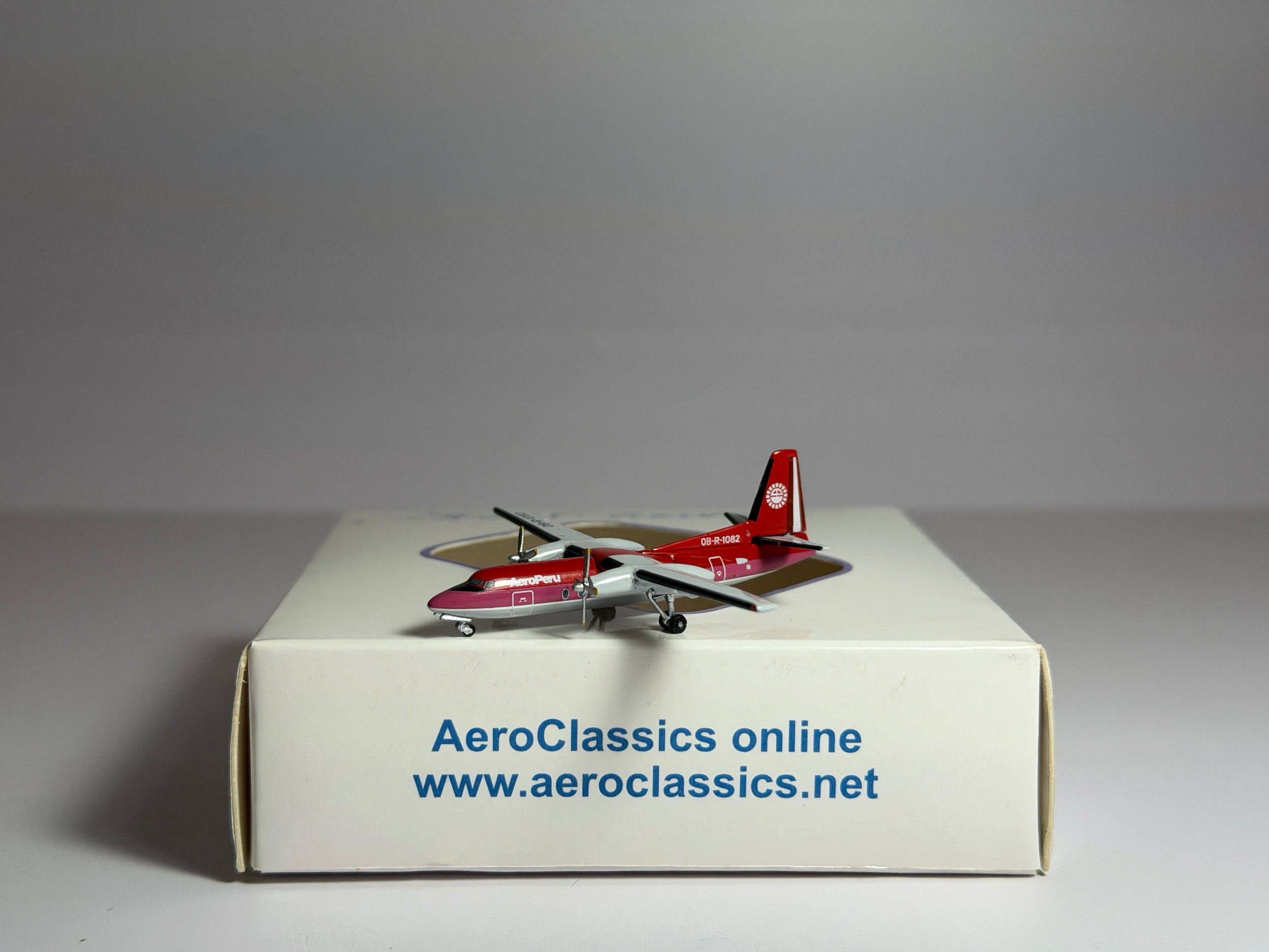 AeroPeru Fokker F-27 1:400 Aeroclassics OB-R-1082 (AC419935)