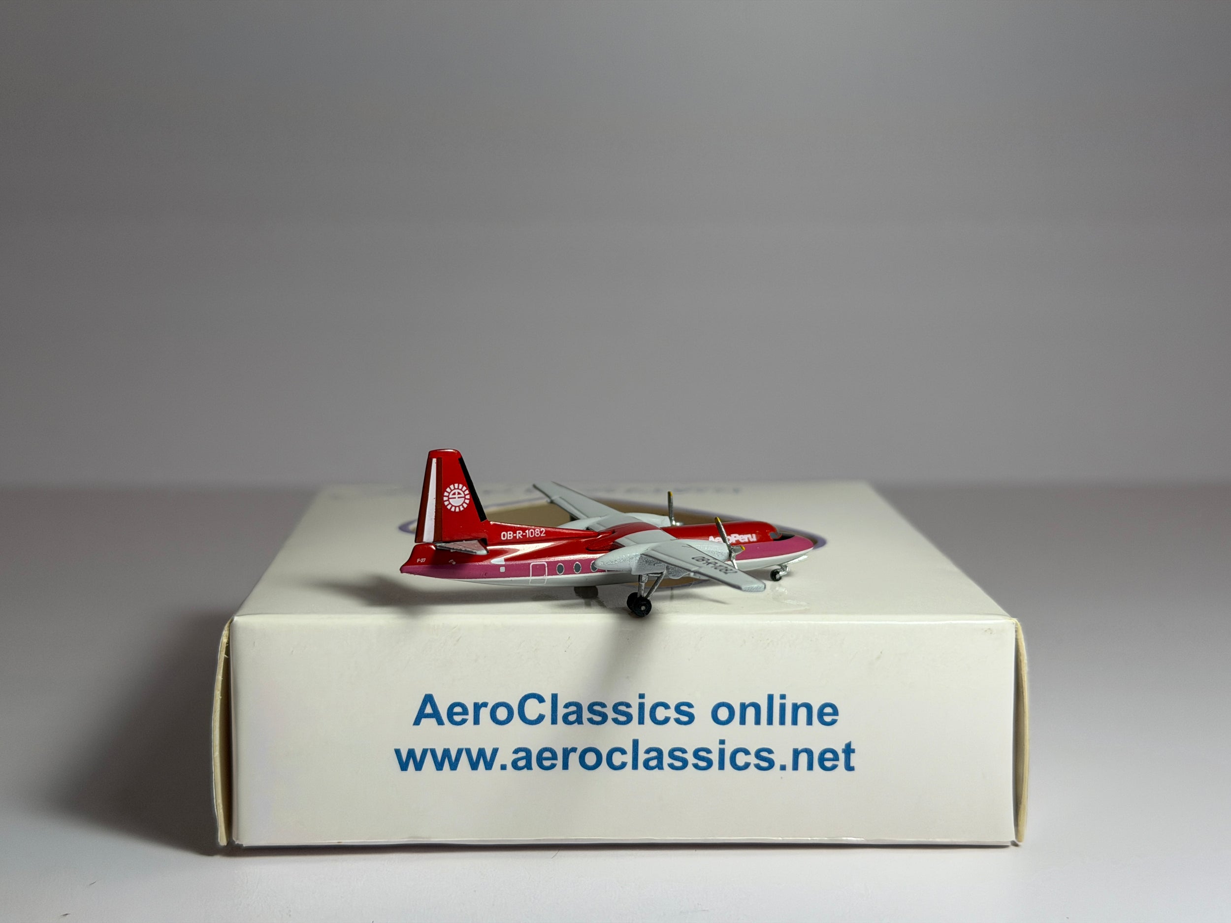 AeroPeru Fokker F-27 1:400 Aeroclassics OB-R-1082 (AC419935)
