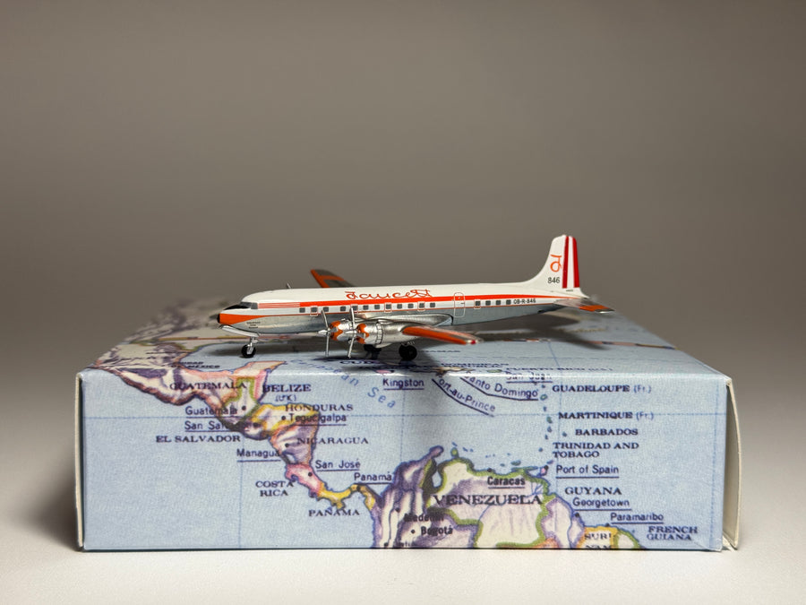 Aeroclassics 1:400 Faucett Peru Douglas DC-6 OB-R-846 ACOBR846