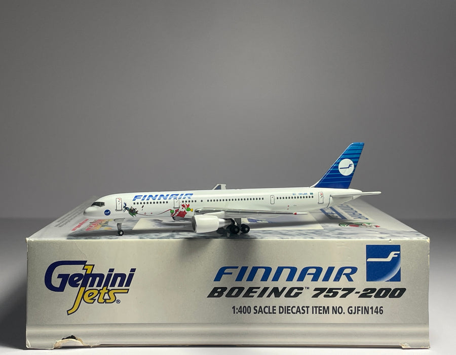 Gemini Jets 1:400 Finnair Boeing 757-200 OH-LBR Santa Claus GJFIN146