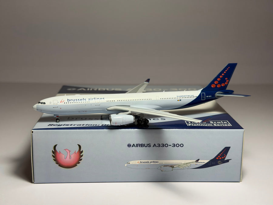 Phoenix Model 1:400 Brussels Airlines Airbus A330-300 OO-SFX 2000s colors PH411282