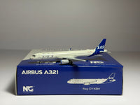 NG Models 1:400 Scandanavian Airlines Airbus A321 OY-KBH current colors NG13005