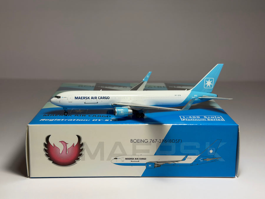 Phoenix Model 1:400 Maersk Air Cargo Boeing 767-300F OY-SYA PH411912