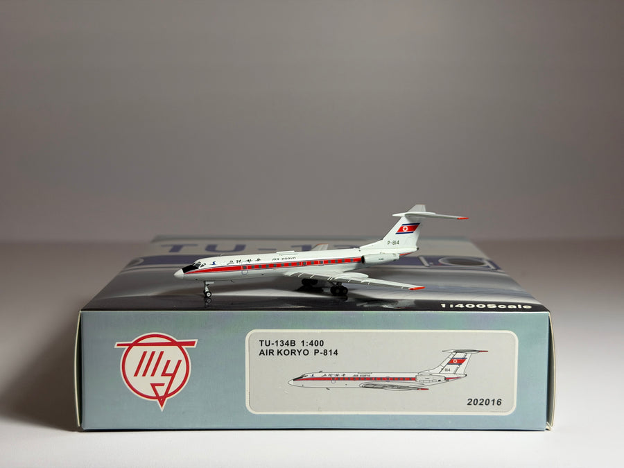 Air Koryo Tupolev TU-134A 1:400 Panda Models P-814 (PM202016)