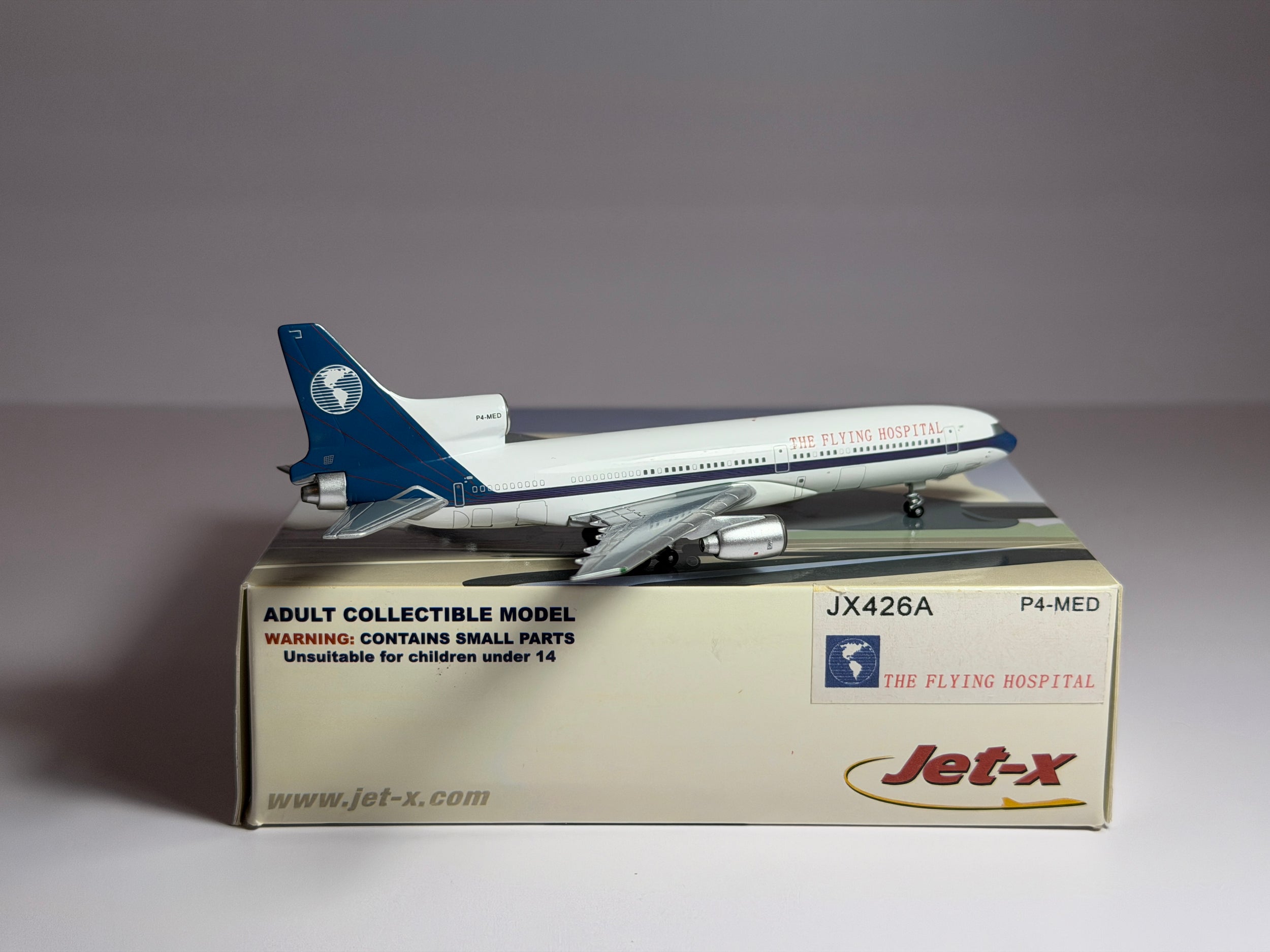 Orbis Lockheed L-1011 Tristar 1:400 Jet-X P4-MED (JX426A)