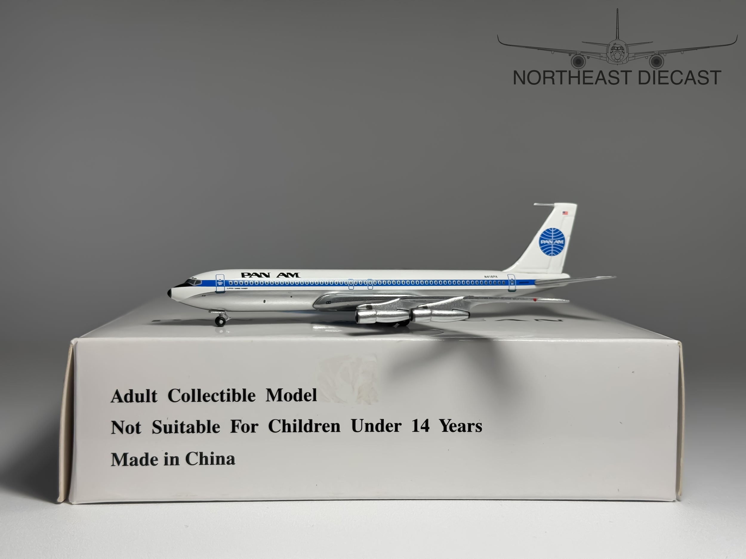 Pan American Boeing 707-300 1:400 Aeroclassics N418PA (PAAMC007)
