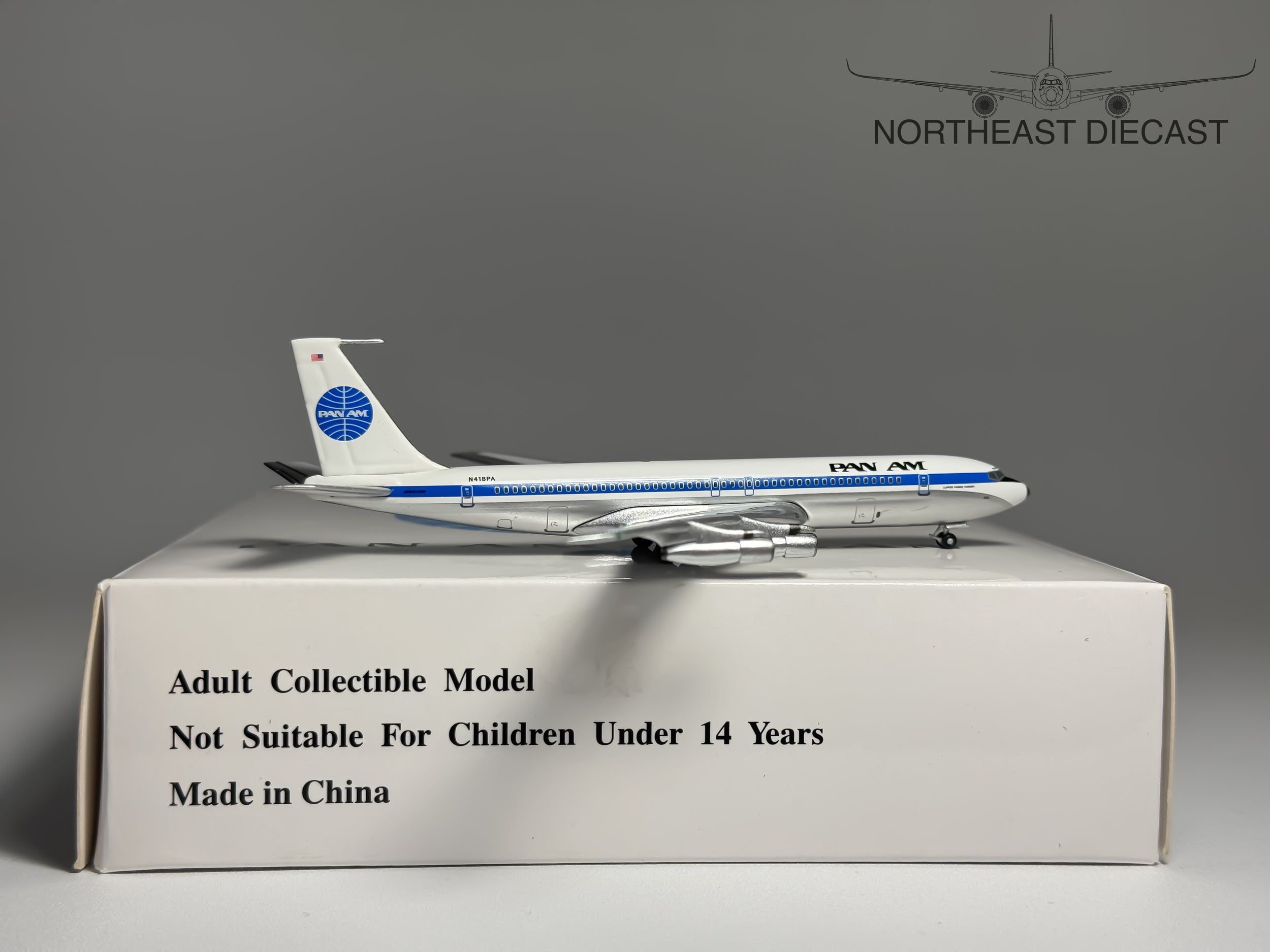 Pan American Boeing 707-300 1:400 Aeroclassics N418PA (PAAMC007)