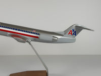 1:100 American Airlines Fokker F-100 - Eagle - Bare Metal | PACMIN