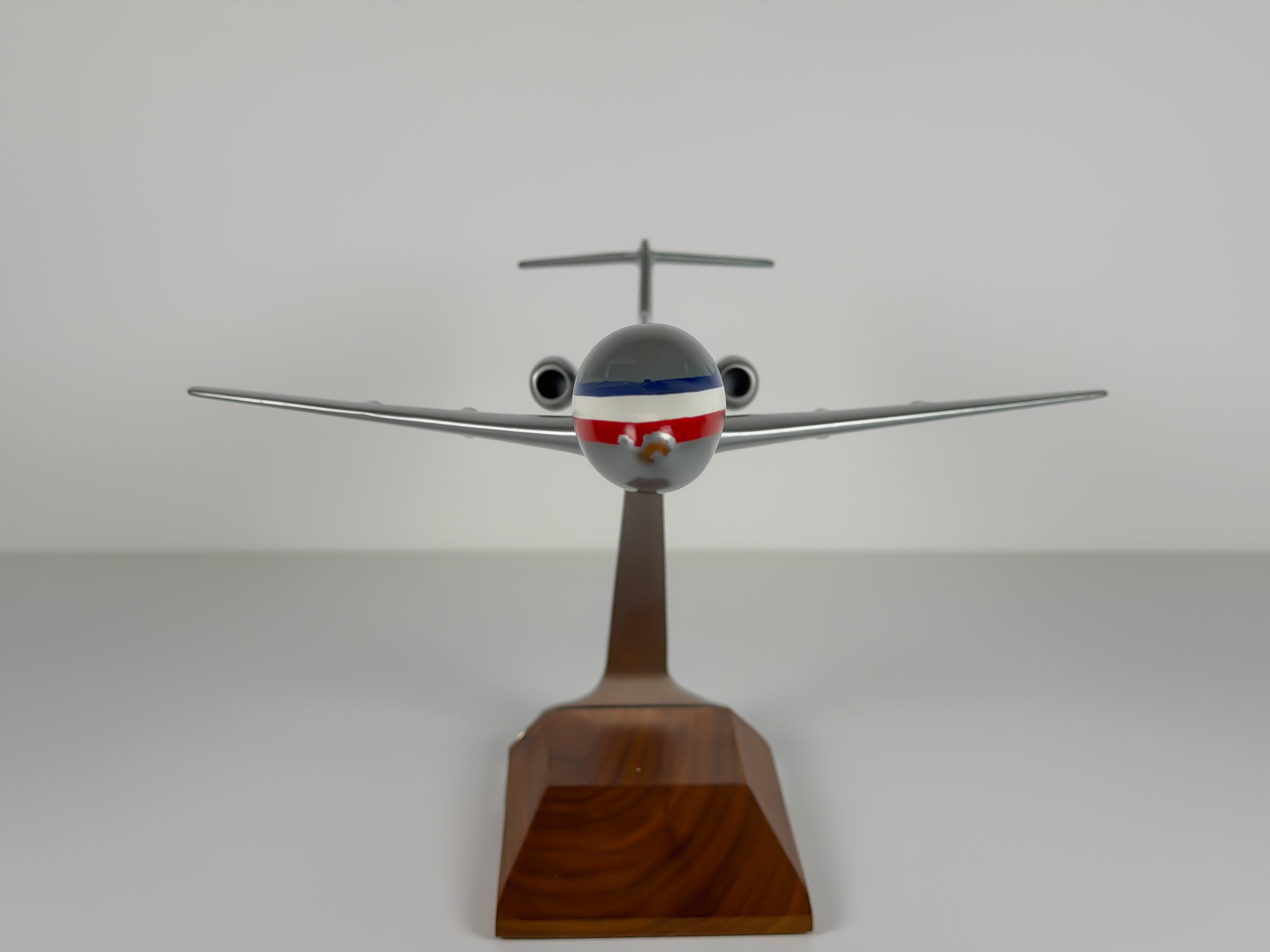 1:100 American Airlines Fokker F-100 - Eagle - Bare Metal | PACMIN