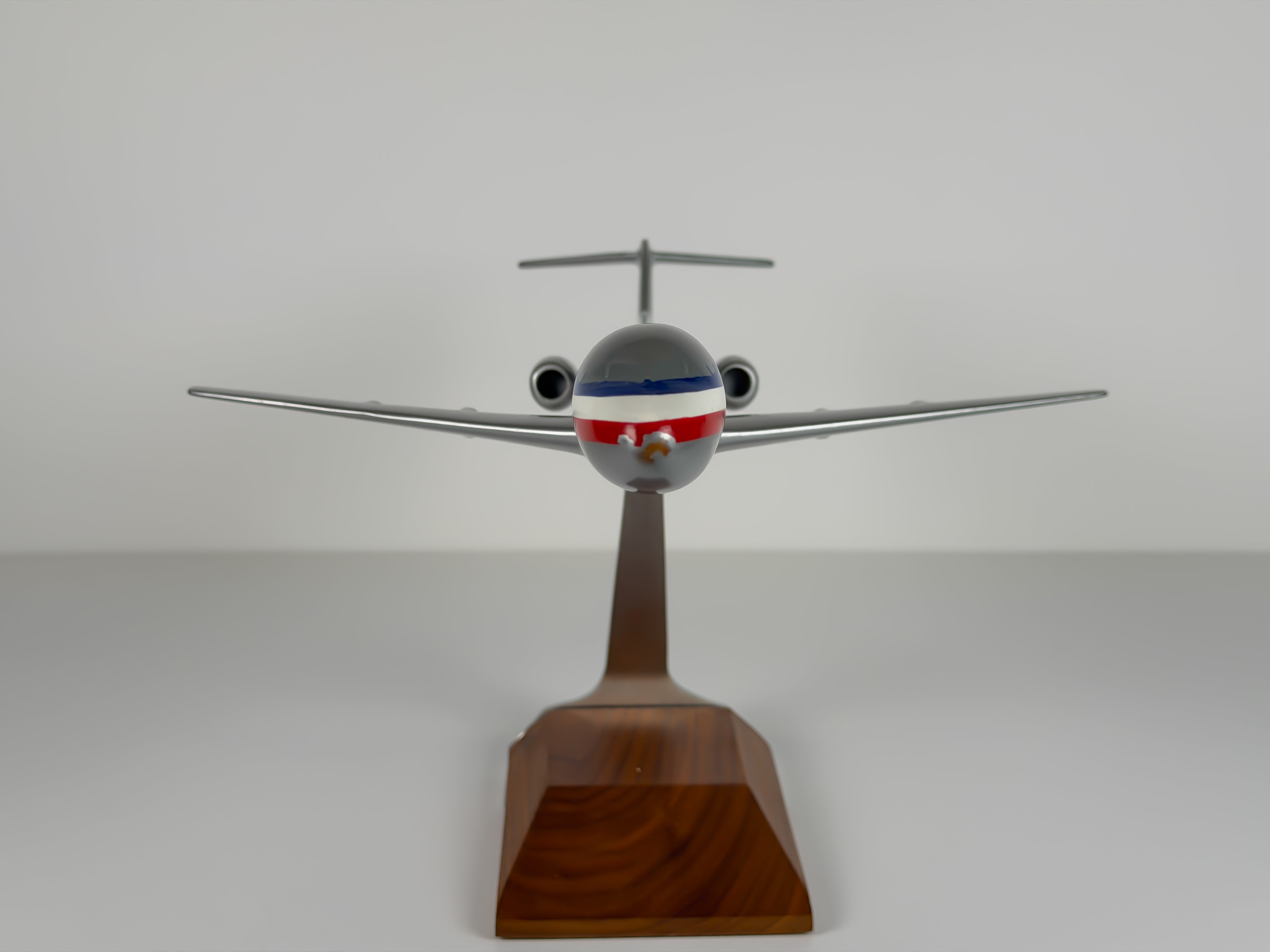 1:100 American Airlines Fokker F-100 - Eagle - Bare Metal | PACMIN