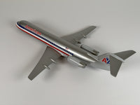 1:100 American Airlines Fokker F-100 - Eagle - Bare Metal | PACMIN