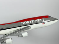 1:100 Northwest Airlines Boeing 747-400 - Bowling Shoe | PACMIN