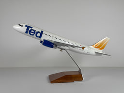 1:100 United Airlines Airbus A320 (N495UA) - "Ted" Orange Tulip | PACMIN