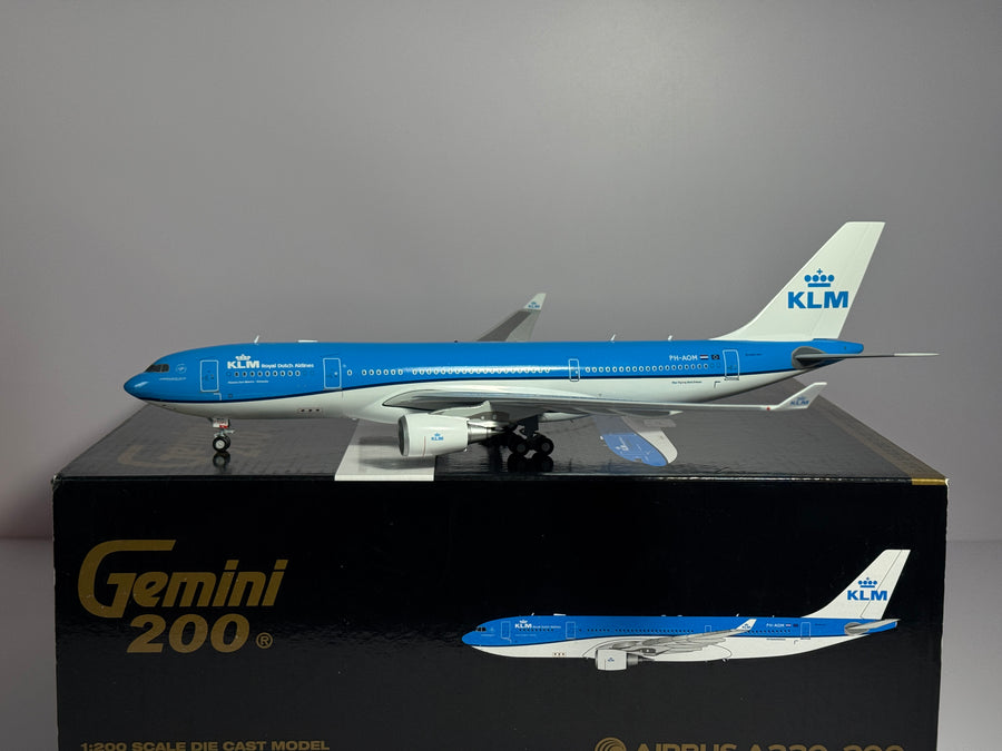 Gemini Jets 1:200 KLM Royal Dutch Airbus A330-200 PH-AOM Piazza San Marco G2KLM839