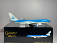 Gemini Jets 1:200 KLM Royal Dutch Airbus A330-200 PH-AOM Piazza San Marco G2KLM839