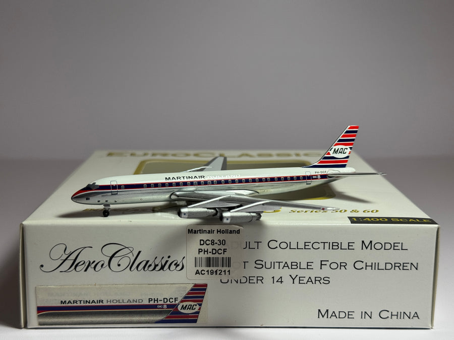 Aeroclassics 1:400 Martinair Douglas DC-8-30 PH-DCF Holland ACPHDCF