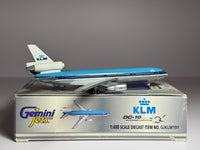 Gemini Jets 1:400 KLM Royal Dutch McDonnell Douglas DC-10 PH-DTA 1980s colors GJKLM191