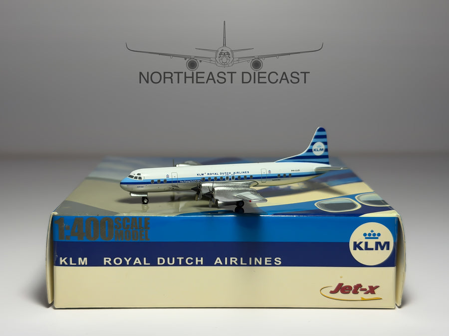 KLM Lockheed L-188 Electra 1:400 Jet-X PH-LLD (JX434)