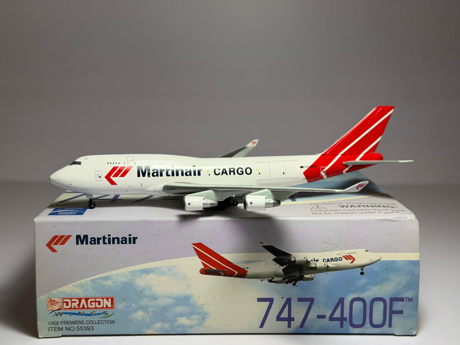 Dragon Wings 1:400 Martinair Cargo Boeing 747-400F PH-MPP current colors 55393