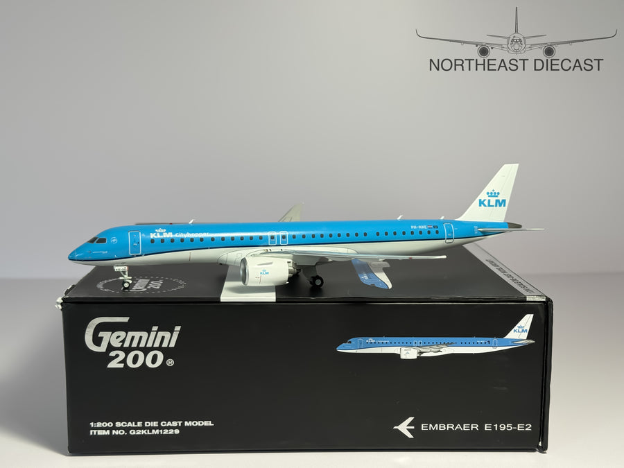 KLM Cityhopper Embraer E195-E2 1:200 Gemini Jets PH-NXE (G2KLM1229)
