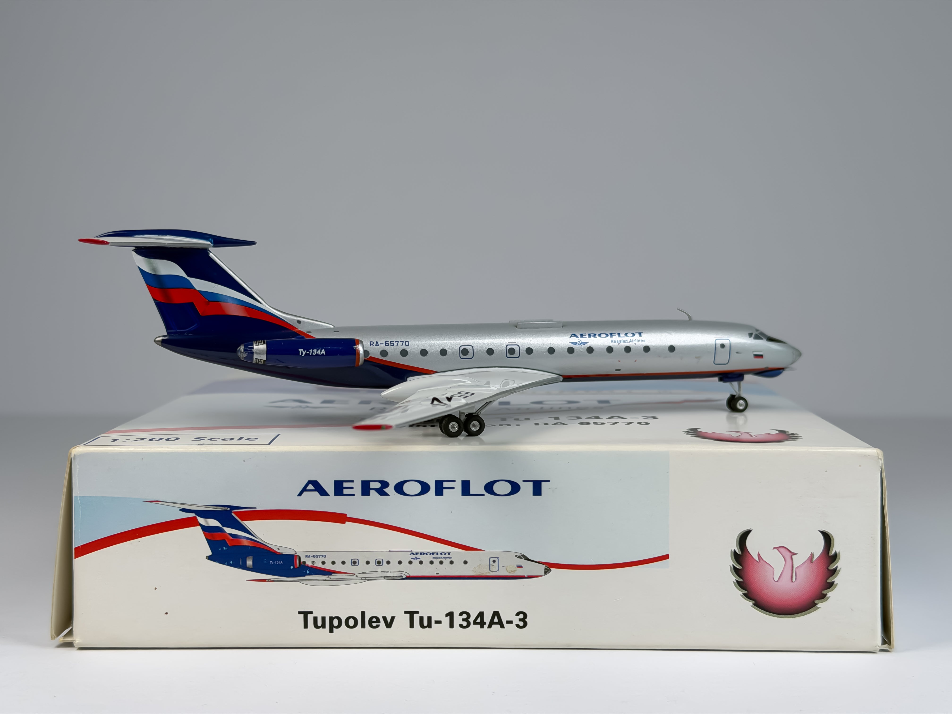 Aeroflot Tupolev TU-134A 1:200 Phoenix RA-65770 (PH2AFL015)