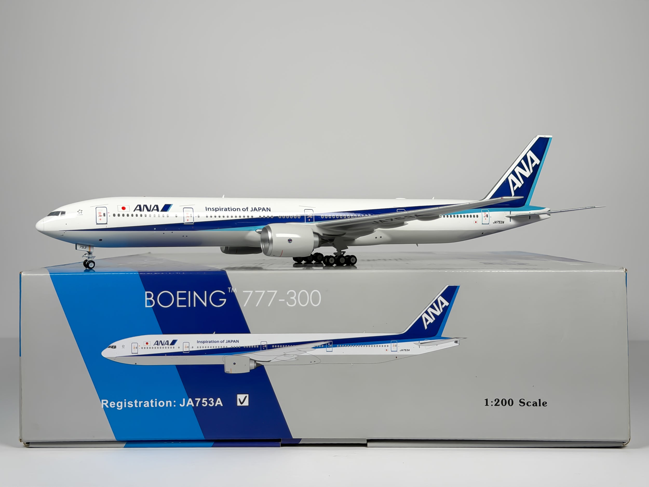 All Nippon Airways (ANA) Boeing 777-300ER 1:200 Phoenix Models JA753A (PH2ANAJA753A)