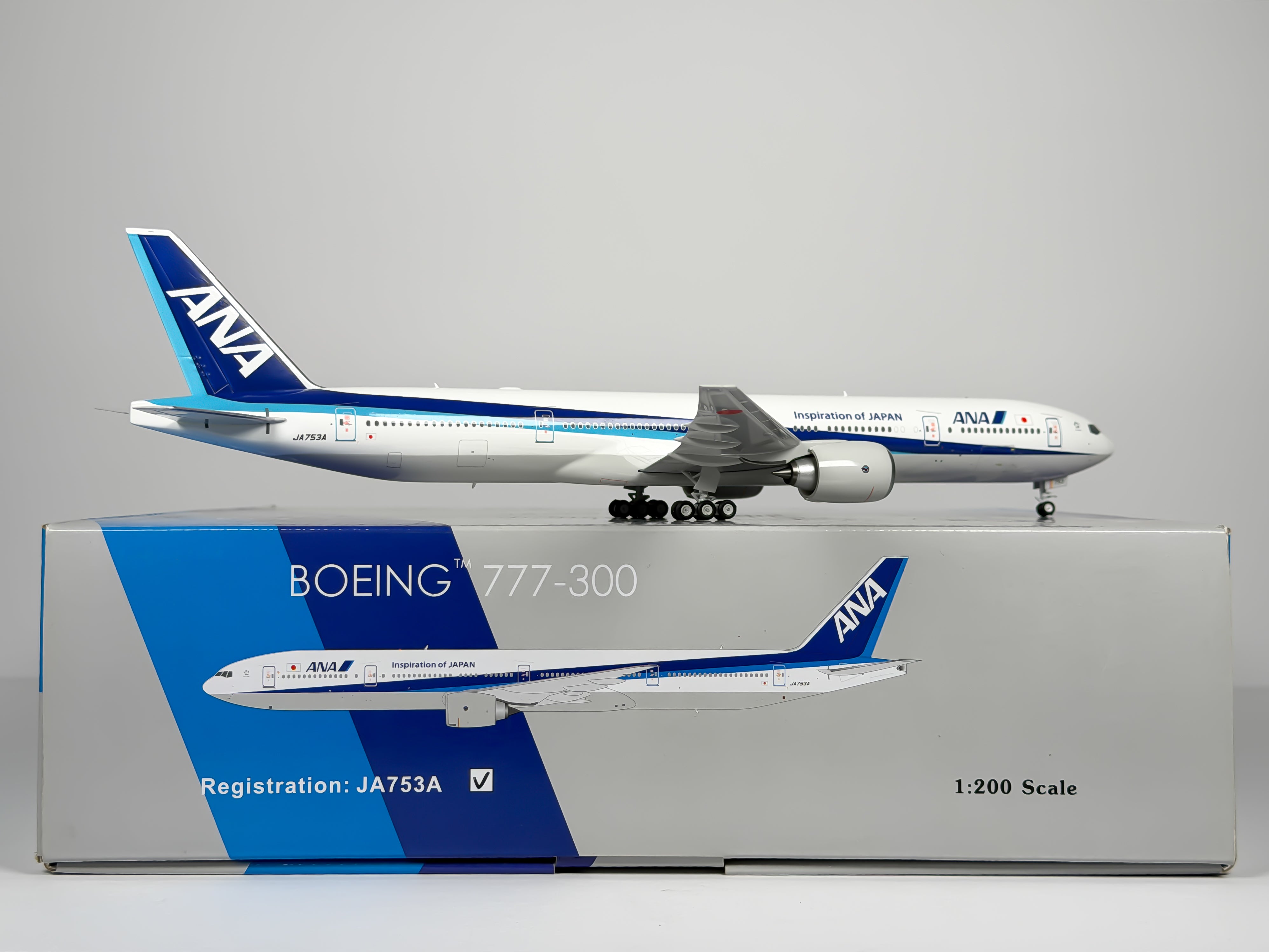 All Nippon Airways (ANA) Boeing 777-300ER 1:200 Phoenix Models JA753A (PH2ANAJA753A)