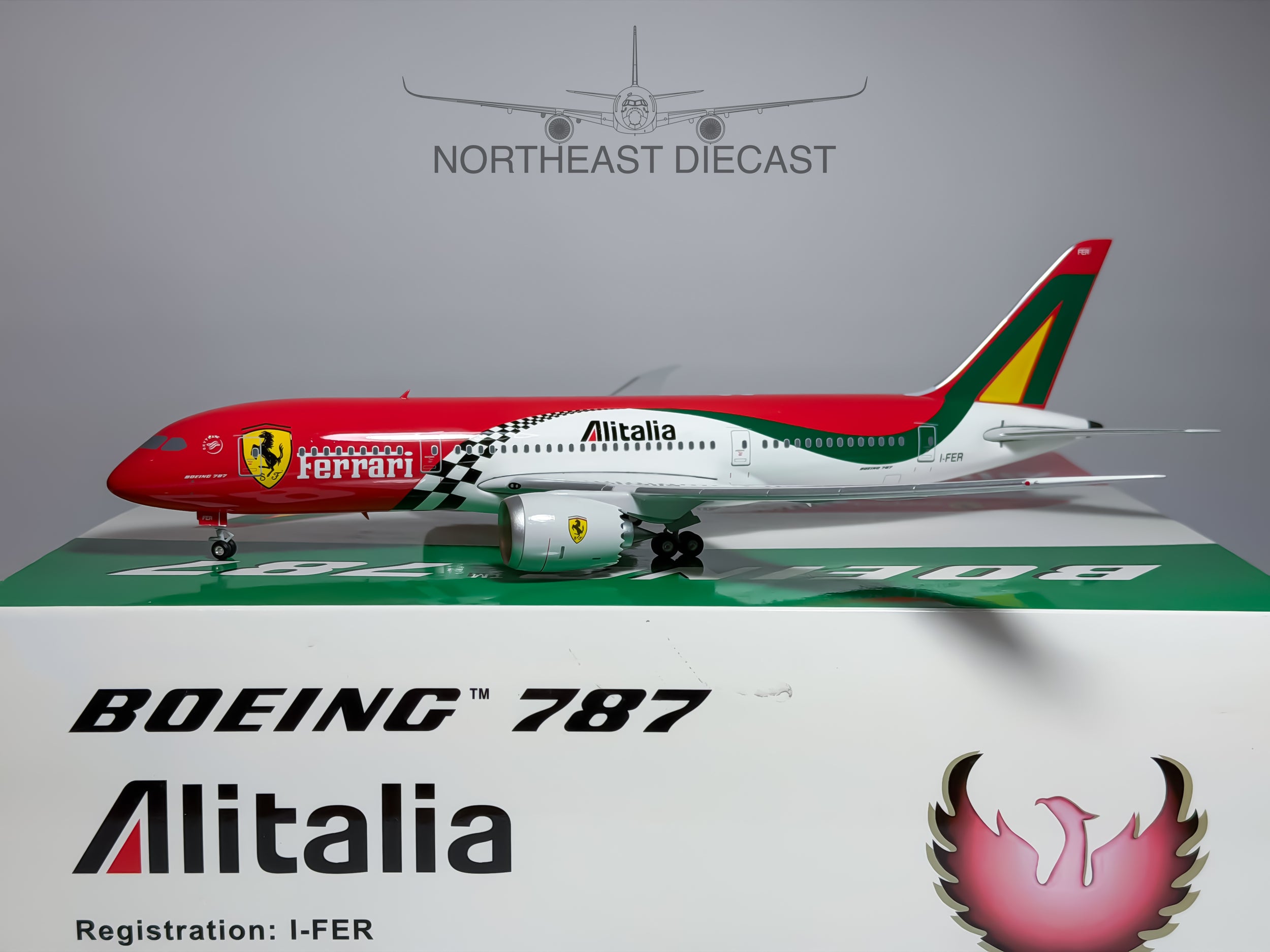 Alitalia Boeing 787-8 1:200 Phoenix I-FER (PH2IFER)