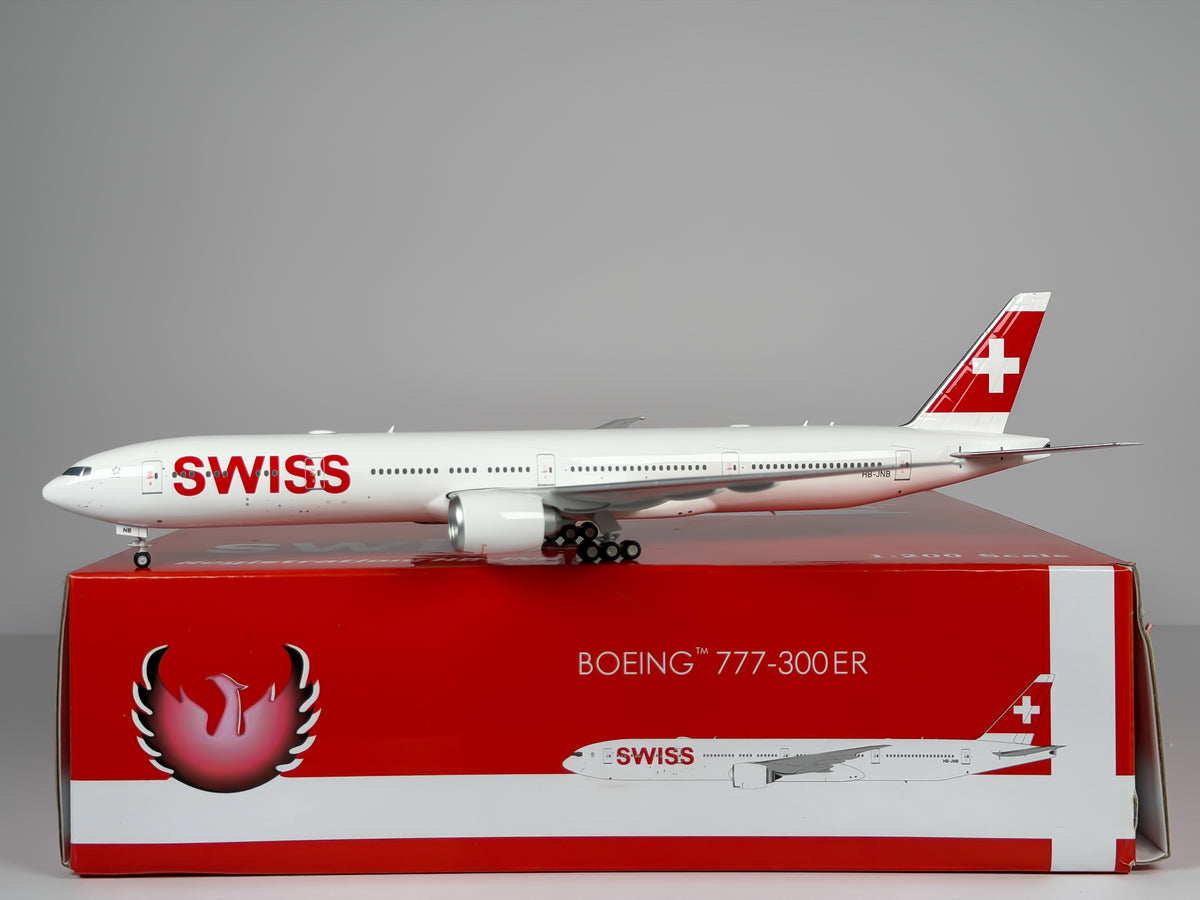 SWISS Boeing 777-300ER 1:200 Phoenix HB-JNB (PH2SWRHBJNB)