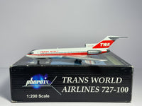 Trans World Airlines (TWA) Boeing 727-100 1:200 Phoenix N839TW (PH2TWA002)
