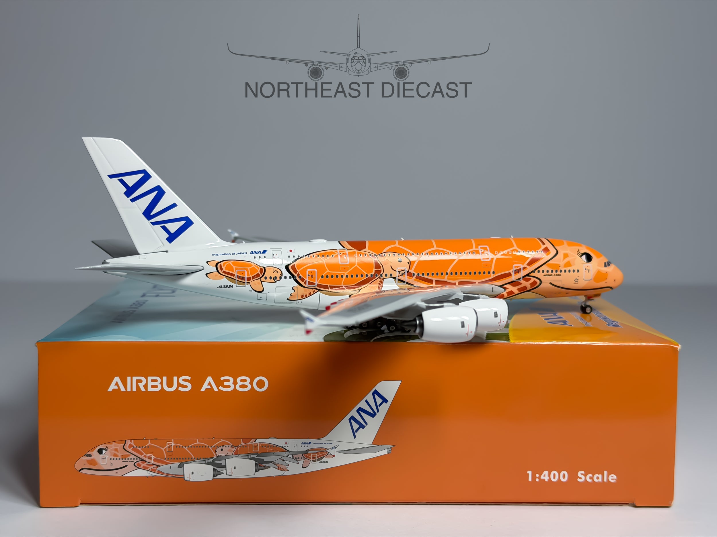 ANA All Nippon Airways Airbus A380-800 1:400 Phoenix JA383A (PH404211)