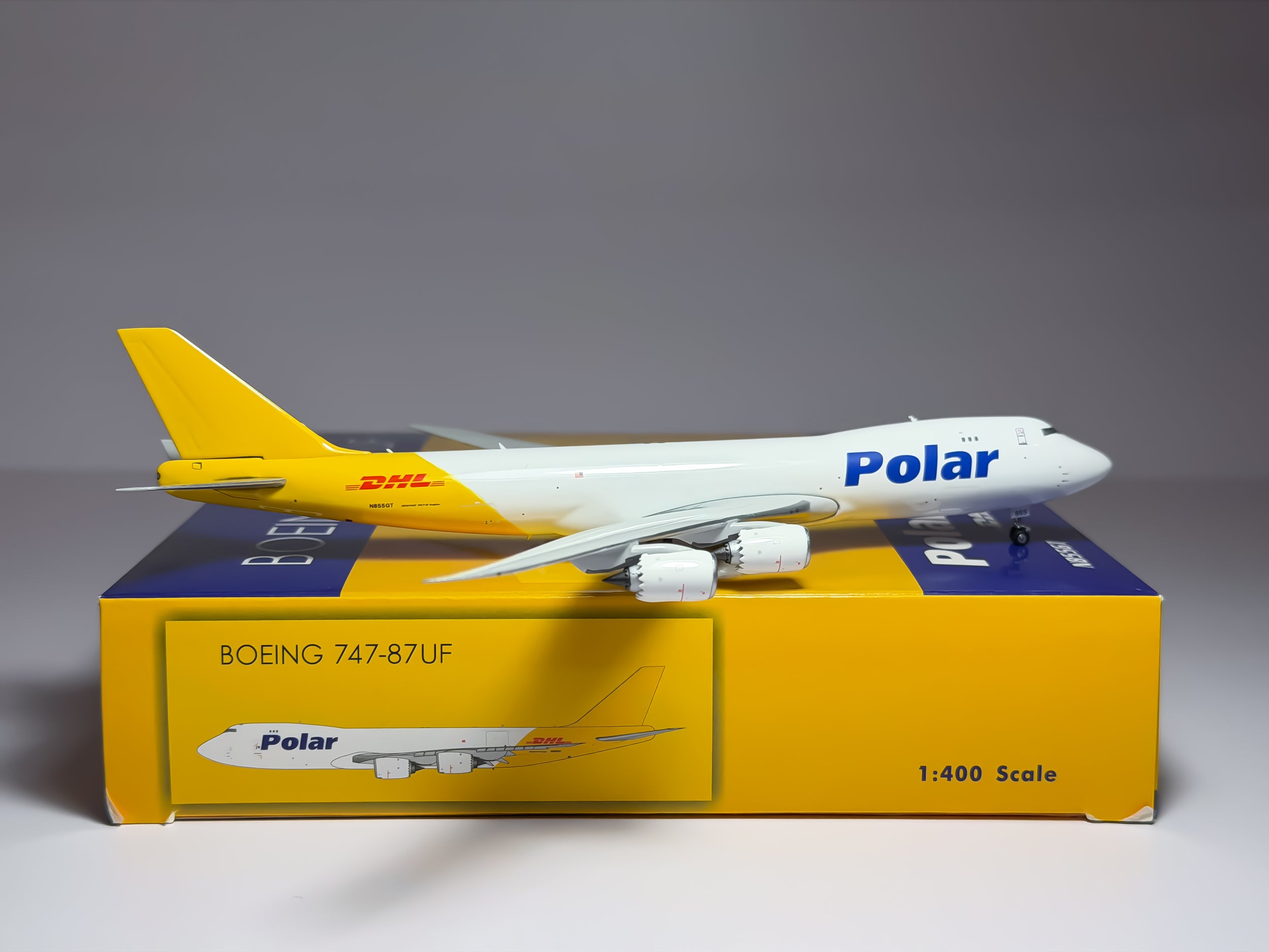 Polar Air Cargo Boeing 747-8F 1:400 Phoenix N855GT (PH404464)
