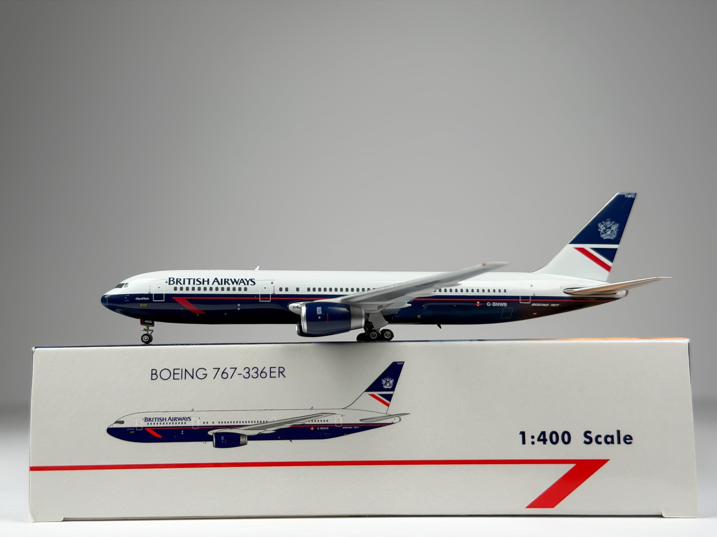 British Airways Boeing 767-300 1:400 Phoenix G-BNWB (PH404627)