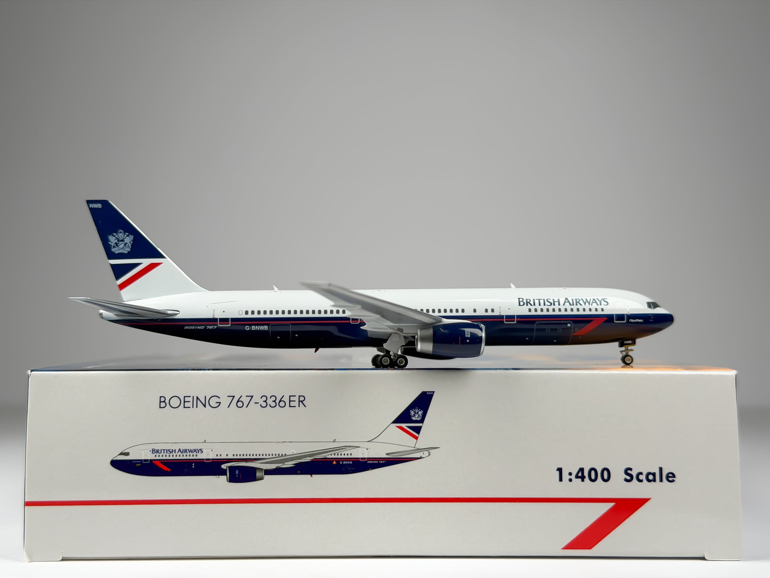 British Airways Boeing 767-300 1:400 Phoenix G-BNWB (PH404627)